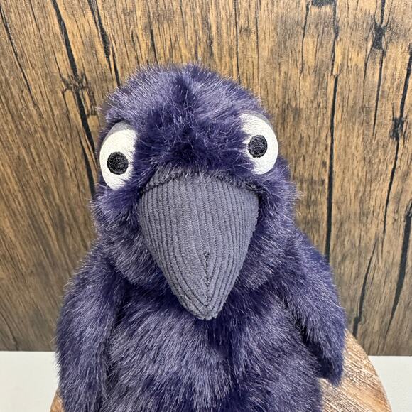 Jellycat Crow NEW!  FAST SHIP Jellycat Hocus Crow Halloween - Picture 1 of 7